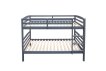 Interiax Tommy Stapelbed - Massief Grenen Grijs - 90x 200 cm - Splitsbaar miniatuur