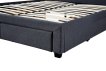 Interiax Jake bed - Grey Fabric -160x200 cm - Including Slatted Base thumbnail