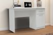 Interiax Bureau Jaxx - Wit, 1 Schuif 1 Deur, MDF miniatuur
